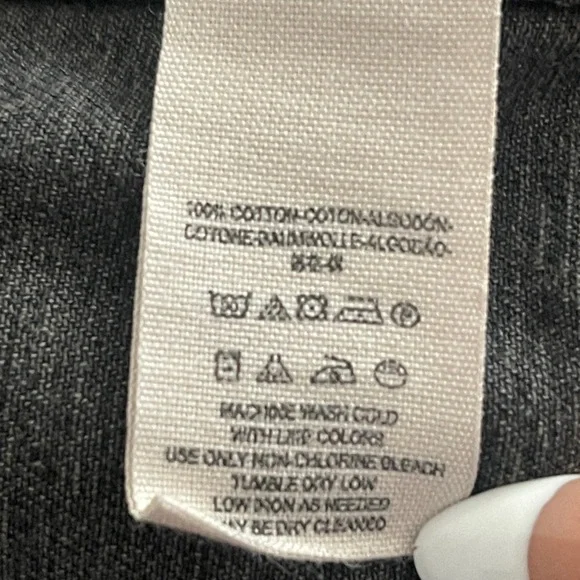 Free People Distressed Mixed Media Denim Jacket Black Sweater Sleeves – M - Picture 7 of 9